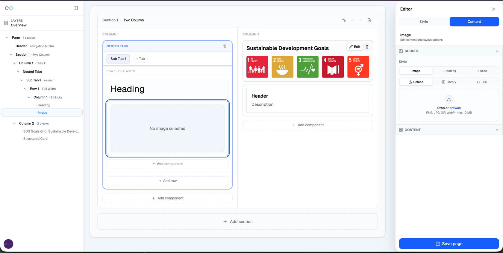 Draft/Unpublished Page